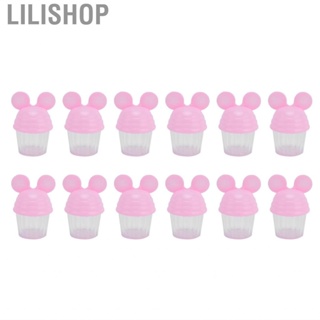 Lilishop 12PCS Cute Candy Box Plastic Case Container for Wedding Party Favor Baby Shower Pink Holiday