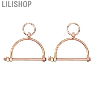 Lilishop 2PCS Cow Nose Rings Clamps Stainless Steel Bull Cattle