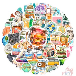 50 ชิ้น / ชุด ❉ สติกเกอร์ศิลปะสีน้ํา รุ่น World Travel 03 ❉ สติกเกอร์ Doodle แฟชั่น กันน้ํา DIY