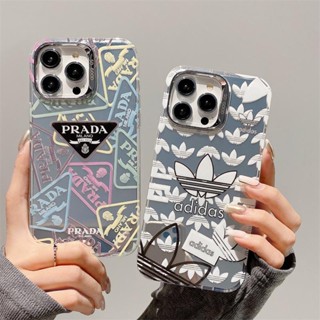 เคสโทรศัพท์มือถือ ลายแบรนด์ Prada หรูหรา สําหรับ iPhone 13 13 Pro 12 Pro Max 12 Pro 15 Pro Max 14 Pro Max