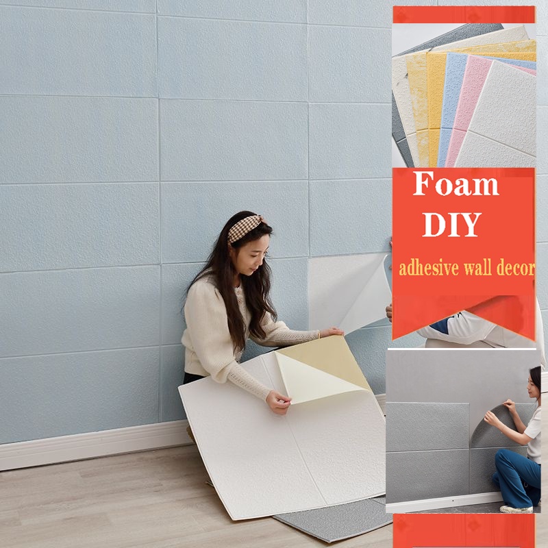 วอลเปเปอร์ติดผนัง ฝ้าเพดาน ที่ติดผนัง วอลเปเปอร์ 3D ผ้าติดผนัง แผ่นติดผนัง wallpaper ติดผนัง ห้องนอน ของแต่งห้อง แต่งห้องนอน ของแต่งห้อง แต่งห้อง ตกแต่งห้อง หัวเตียง ของแต่งบ้าน ติดผนัง ตกแต่งบ้าน ตกแต่งผนัง แผ่นห้อง สติกเกอร์ โฟม ลาย - รูปที่ 2