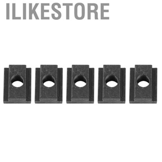 Ilikestore 5pcs T-Slot Nuts - Ideal T Slot Nut for  Truck Bed Deck Rails Black