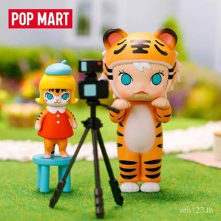 [พร้อมส่ง] Popmart POPMART MOLLY กล่องปริศนา แฮนด์เมด ของขวัญสร้างสรรค์ GP2V