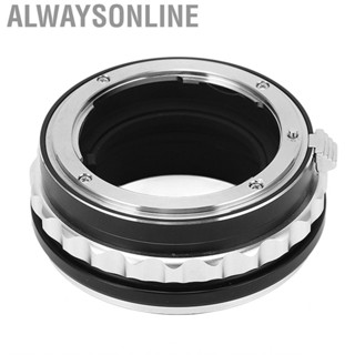 Alwaysonline Fikaz Manual Focus Lens Mount Adapter Aluminum Alloy For G F