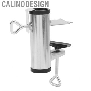 Calinodesign Outdoor Patio Umbrella Clamp Quick Release  Holder Carbon Steel Durable Large Opening for Sporting Events