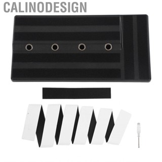 Calinodesign Guitar Effect Pedalboard Engineering Plastic Sturdy Easy To Install Pedal Board Beautiful Appearance for Home