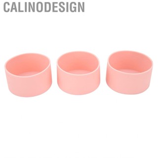 Calinodesign Silicone Boot High Temperature Resistant Water Bottle Bottom Cover Reduces Noise Pink Slip Proof Reusable for Family