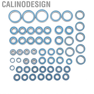 Calinodesign 55PCS RC Bearing Kit Steel Deep Groove Ball Bearings Parts For 1/10