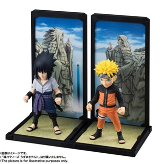 โมเดลฟิกเกอร์ Naruto Q Version Open Window Uzumaki Naruto Uchiha Sasuke 2 สําหรับตกแต่ง