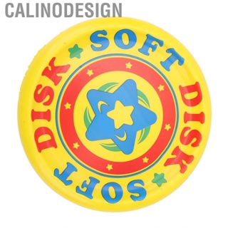 Calinodesign Kids Flying Disc Toy Portable Soft PU Outdoor Playing Lawn Game