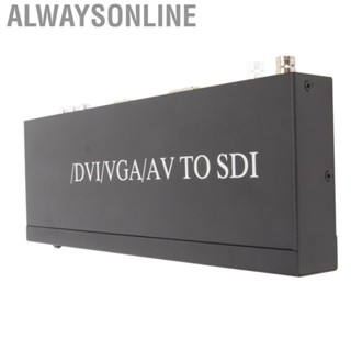 Alwaysonline Multi Video Format To SDI Converter 3G 1080P60 HD Multimedia Interface