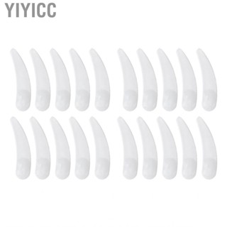 Yiyicc 20PCS Mini Curved Cosmetic Scoop Reusable Facial  Makeup Beauty S Hbh