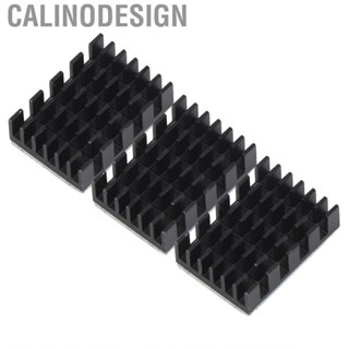 Calinodesign Cooling Heat Sink Heatsink Exquisite Workmanship Replacemet Black Lightweight Aluminum Alloy for 1/28 Scale RC Car