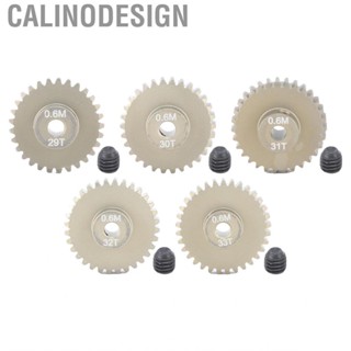 Calinodesign 0.6M Pinion Gear Set 3.175mm Hole Shaft  Gears For 1/8 1/10 Crawler