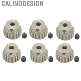 Calinodesign M 0.6 Pinion Gear For 3.175mm Shaft Brushless Brush  1/8 1/10 Crawler