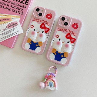 เคสป้องกันโทรศัพท์มือถือ ลายแมวน่ารัก กันกระแทก สําหรับ iPhone 11 14 XS 7 8 Plus X XR 12 13 Pro Max