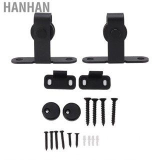 Hanhan Barn Door Hardware Kit Super Silent Strong Load Bearing Mini Sliding