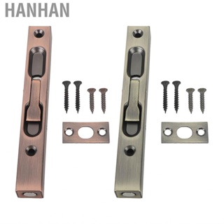 Hanhan Slide Latch Lock Thicken Hidden Tube Easy Operate Security US