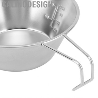 Calinodesign Stainless Steel Camping Cup  Heat Resisting for Outdoor