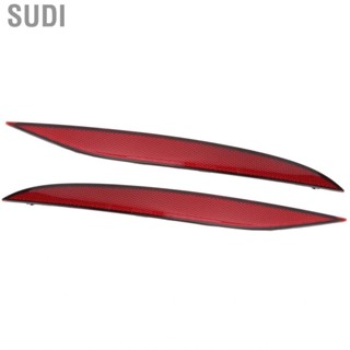 Sudi Rear Bumper Reflector Red Tail Side Panel Replacement for Tesla Model X 2018 to 2023 Accessoriy Reflective Tool