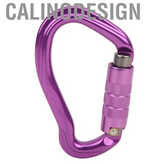 Calinodesign Asymmetric Climbing Carabiner  Main Lock Multipurpose High Hardness for Rock