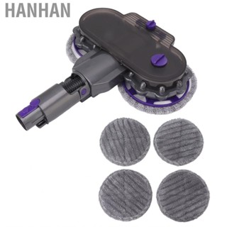 Hanhan Household Electric Mop Head Attachment With 4 Pads Dry Wet Mopping