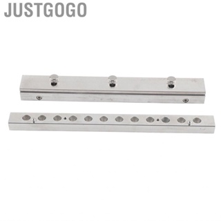 Justgogo Aluminum Lipstick Mold  Exquisite Workmanship Safe And Durable Make More Lipsticks Women for DIY Home