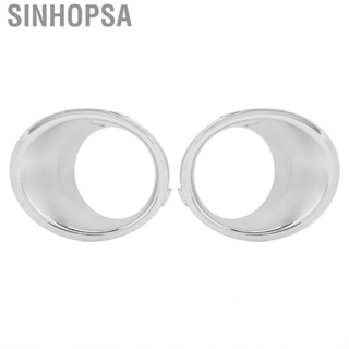 Sinhopsa Front Bumper Fog Light Ring Trim Surround Cover For Clubman R55 MINI Cooper R56 R57 Car Accessories