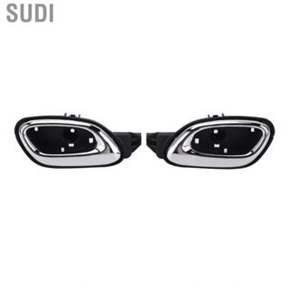 Sudi 2Pcs Car Interior Door Handle 12424725 Front Left And Right Chromeplate For Camaro 2010 to 2015