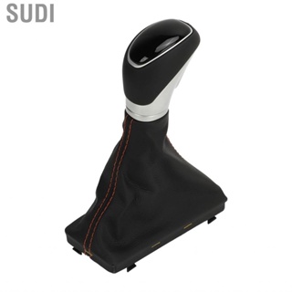 Sudi Shift Knob Gaiter Boot Cover Kit Comfortable Grip Artificial Leather Dustproof AT Gear for SONATA LF 2015 To 2016