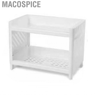 Macospice Desk Organizer  Multifunctional Easy To Clean Practical Thickened Removable Desktop Storage Shelf for Office Household