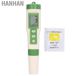 Hanhan Digital ORP Meter ABS High Accuracy Portable Pen Type Water Quality Tester