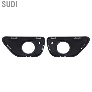 Sudi Fog Light Frame Black Shockproof Lamp Bezel Trim Cover Replacement Cayenne 958 2015-2018 lamp cover