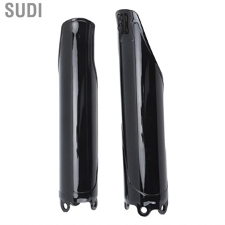 Sudi 2Pcs Front  Tube Cover Glossy Black for CRF250R CRF250X CRF450R CR125 CR250 CRF 450 RX