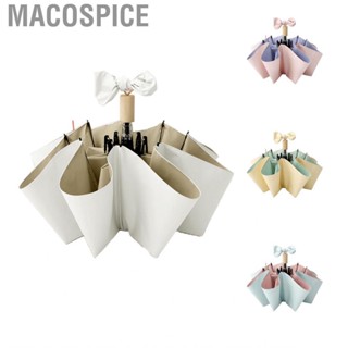 Macospice UV Umbrella  Ice  Color Polyester Fiber for Travel