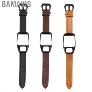 Bamaxis Watch Band Strap Leather  Wristband Replacement For Runner3 Adventurer