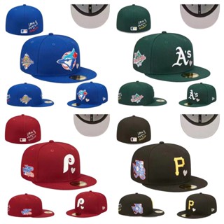 2023 New Baseball Hats And WomenS Flat Brim Sun Hat Fully wrapped Embroidery Hip-Hop Baseball Cap FHTB