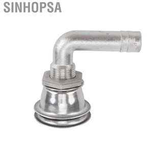 Sinhopsa Marine Fuel Tank Vent Thru Hull 90 Degree Stainless Steel for Yachts Ships Accessories 5/8 in  Replacement