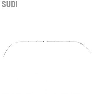 Sudi Front Bumper Side Molding Trim Rugged Buckle Installation Moulding Chrome Durable for S430 S500 S55 AMG S600