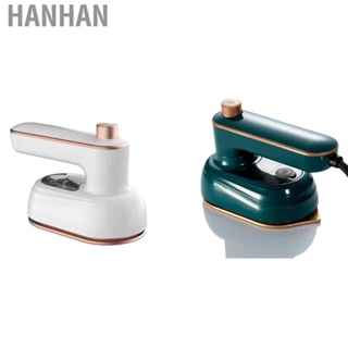 Hanhan Mini Ironing Machine Foldable Rotatable Titanium Base   Scald Silicone Handheld Steam Iron for Travel