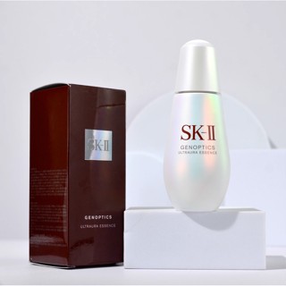 Sk-ii เอสเซนส์ไวท์เทนนิ่งหลอดไฟ ขนาดเล็ก ช่วยลดจุดด่างดํา กระจ่างใส และให้ความชุ่มชื้น (ขวดใหม่)