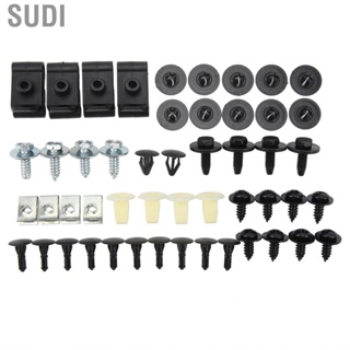 Sudi Undertray Cover Screws  Easy Carry Shockproof Engine Chassis Fender Clips for Avensis Car Door