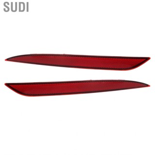 Sudi 1Pc Rear Bumper Reflector Strip Red Lens Car Tail Light Replacement for Tesla Model Y 2020 2021 2022 2023 1495818-00-C