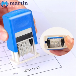 Martin แสตมป์วันที่ หมึกในตัว ขนาดเล็ก ปรับได้ 4 มม. DIY