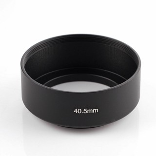 ฮูดเลนส์ Standard40.5mm Metal Lens Hood Cover Filter/Lens สำหรับ Canon Nikon SONY ช่วยป้องกันแสงสะท้อนหน้าเลนส์ หรือบังแ