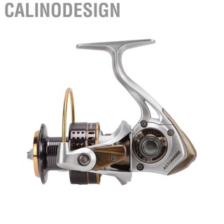 Calinodesign Spinning Reels  5.2: 1 Gear Ratio High Speed 10+1BB Metal Reel for Saltwater and Freshwater