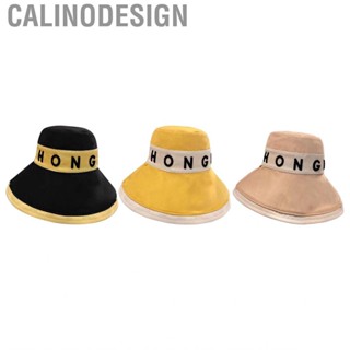 Calinodesign Sun Hat  Portable 2 Side Wear Reversible Bucket Sweet Design for Beach