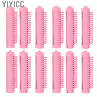 Yiyicc 12Pcs Hair Perm Rods Thicken Reduce Damage Curly Full Soft GDT