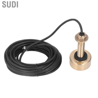 Sudi Fish Finder Transducer High Sensitivity Fishing Water Temp  10m Cable for Sea