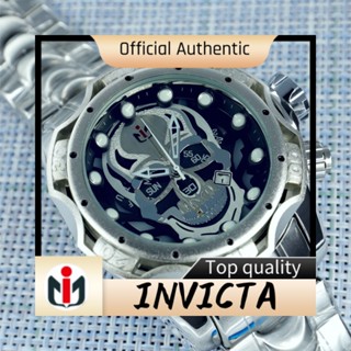 นาฬิกาข้อมือ INVICTA INVICTA Napike ลายกะโหลก สไตล์อินเวอร์ต้า แฟชั่นฤดูใบไม้ร่วง สําหรับผู้ชาย